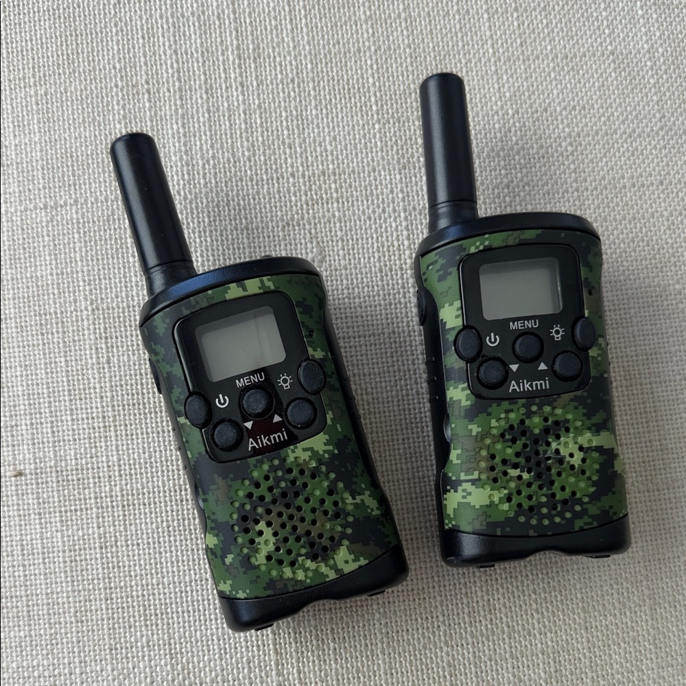 Camo Walkie Talkie Set